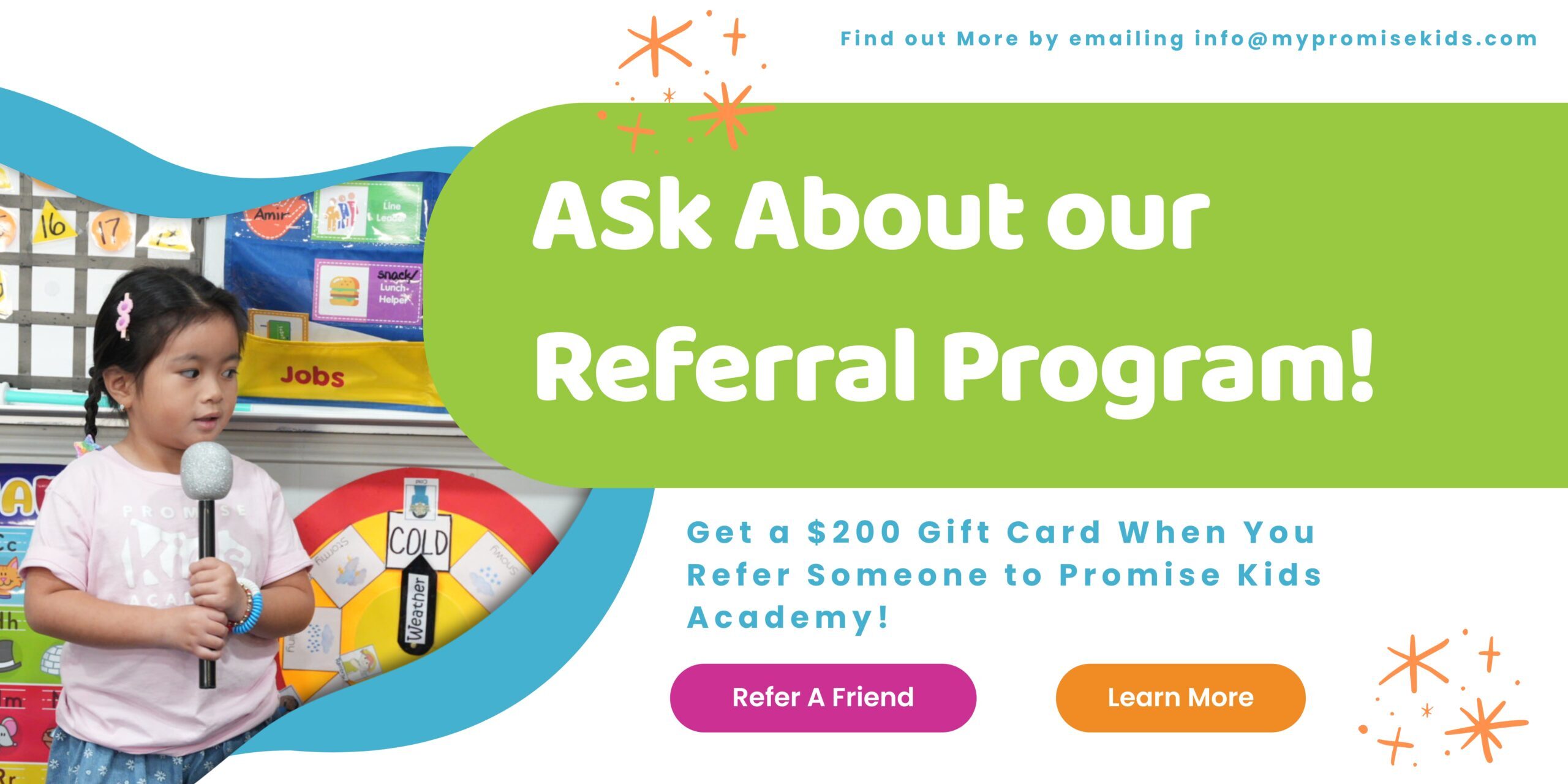 ASk About our Referral Program